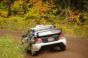 Brad Hayosh / Keegan Helwig Subaru WRX STi on SS2, Bob Lake I.