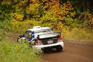 Brad Hayosh / Keegan Helwig Subaru WRX STi on SS2, Bob Lake I.