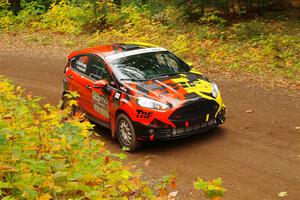 Nikhil Thakur / Zack Goldstein Ford Fiesta ST on SS2, Bob Lake I.