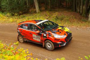 Nikhil Thakur / Zack Goldstein Ford Fiesta ST on SS2, Bob Lake I.