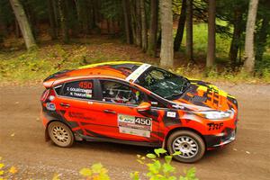 Nikhil Thakur / Zack Goldstein Ford Fiesta ST on SS2, Bob Lake I.