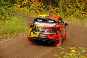 Nikhil Thakur / Zack Goldstein Ford Fiesta ST on SS2, Bob Lake I.