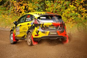 Nikhil Thakur / Zack Goldstein Ford Fiesta ST on SS2, Bob Lake I.