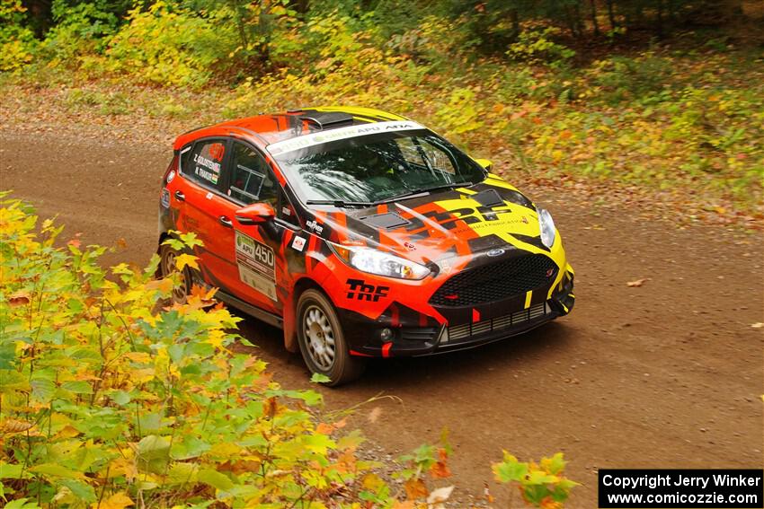 Nikhil Thakur / Zack Goldstein Ford Fiesta ST on SS2, Bob Lake I.