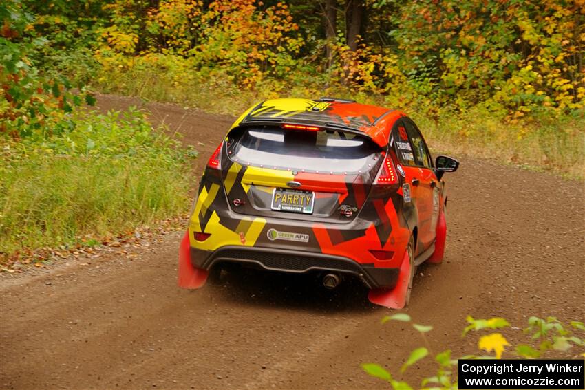 Nikhil Thakur / Zack Goldstein Ford Fiesta ST on SS2, Bob Lake I.