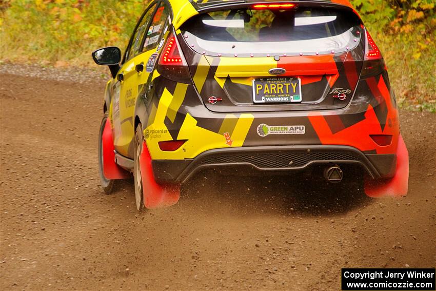 Nikhil Thakur / Zack Goldstein Ford Fiesta ST on SS2, Bob Lake I.