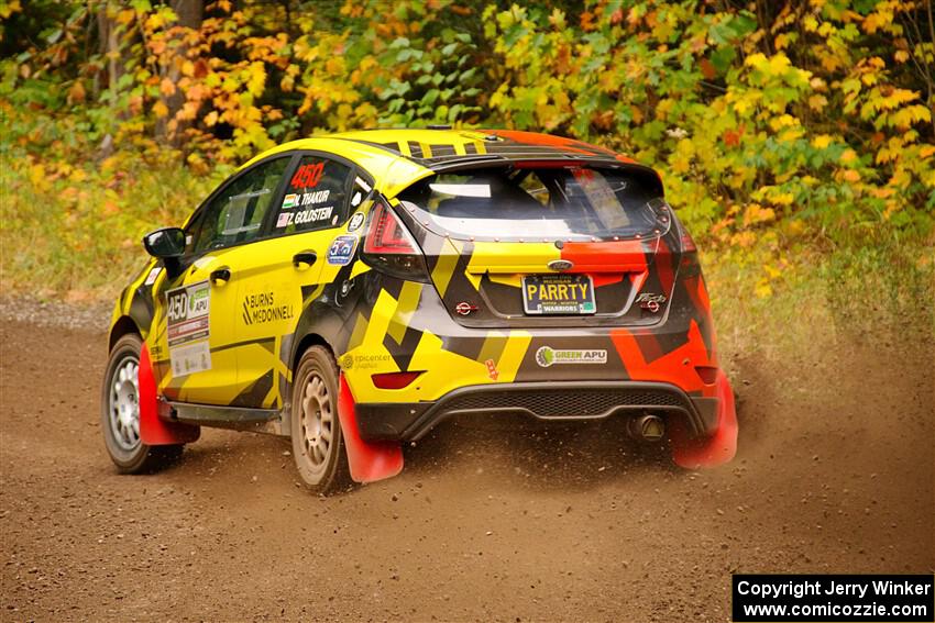 Nikhil Thakur / Zack Goldstein Ford Fiesta ST on SS2, Bob Lake I.