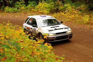 Camden Sheridan / Jeremy Frey Subaru Impreza Outback Sport on SS2, Bob Lake I.