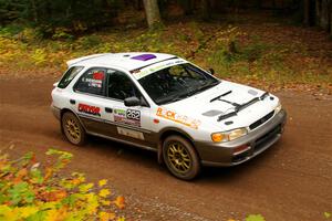 Camden Sheridan / Jeremy Frey Subaru Impreza Outback Sport on SS2, Bob Lake I.