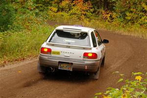 Camden Sheridan / Jeremy Frey Subaru Impreza Outback Sport on SS2, Bob Lake I.