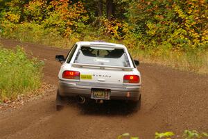 Camden Sheridan / Jeremy Frey Subaru Impreza Outback Sport on SS2, Bob Lake I.