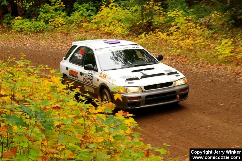 Camden Sheridan / Jeremy Frey Subaru Impreza Outback Sport on SS2, Bob Lake I.