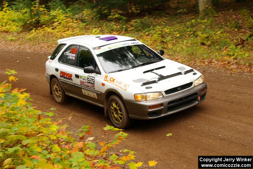 Camden Sheridan / Jeremy Frey Subaru Impreza Outback Sport on SS2, Bob Lake I.