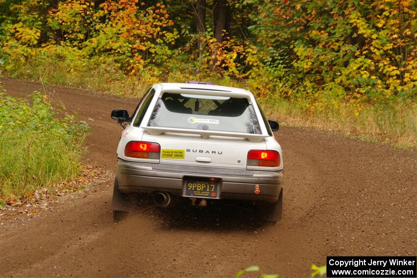 Camden Sheridan / Jeremy Frey Subaru Impreza Outback Sport on SS2, Bob Lake I.