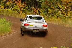 Camden Sheridan / Jeremy Frey Subaru Impreza Outback Sport on SS2, Bob Lake I.