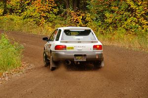 Camden Sheridan / Jeremy Frey Subaru Impreza Outback Sport on SS2, Bob Lake I.