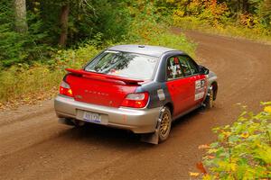 Jonathon Nagel / Liz Austin Subaru Impreza 2.5RS on SS2, Bob Lake I.