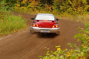 Jonathon Nagel / Liz Austin Subaru Impreza 2.5RS on SS2, Bob Lake I.