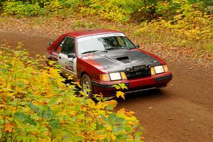 Neil CarlinSchauer / Tim Kohlmann Ford Mustang SVO on SS2, Bob Lake I.