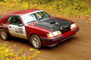 Neil CarlinSchauer / Tim Kohlmann Ford Mustang SVO on SS2, Bob Lake I.