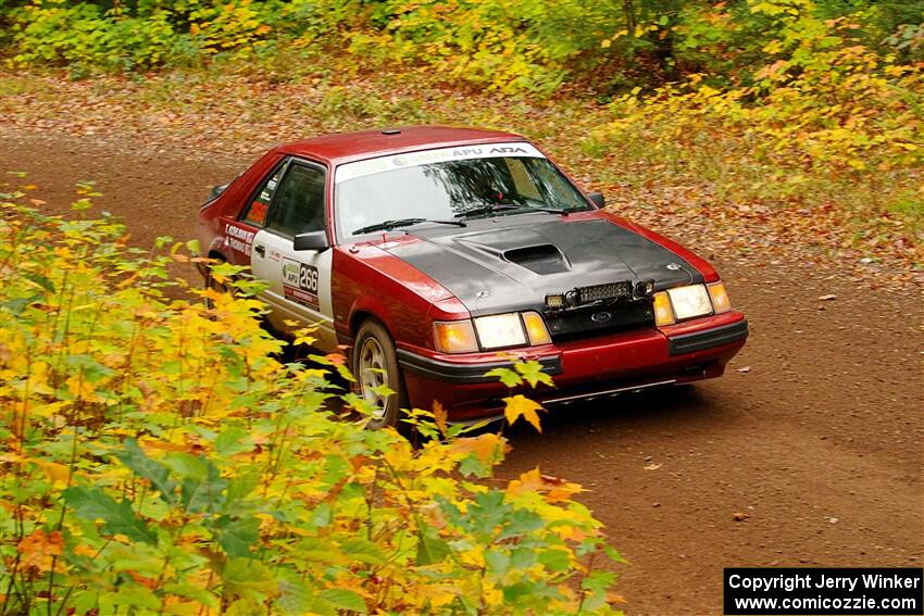 Neil CarlinSchauer / Tim Kohlmann Ford Mustang SVO on SS2, Bob Lake I.