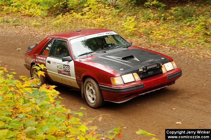 Neil CarlinSchauer / Tim Kohlmann Ford Mustang SVO on SS2, Bob Lake I.