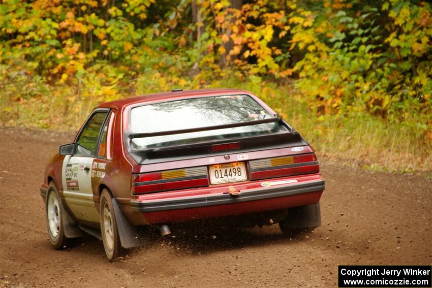 Neil CarlinSchauer / Tim Kohlmann Ford Mustang SVO on SS2, Bob Lake I.