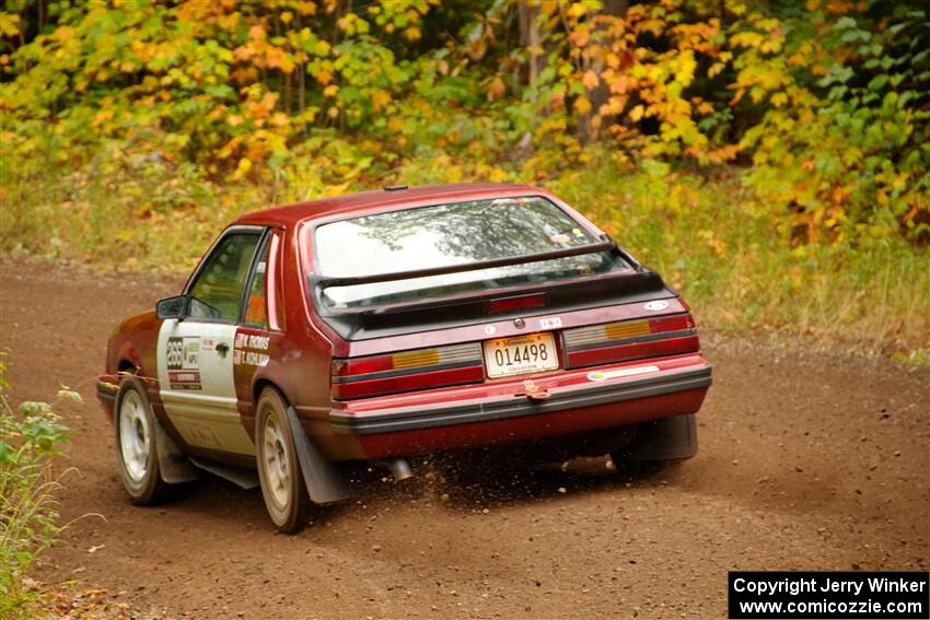 Neil CarlinSchauer / Tim Kohlmann Ford Mustang SVO on SS2, Bob Lake I.