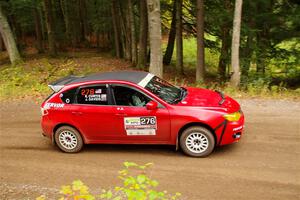 Jess Davids / Ethan Curtis Subaru Impreza on SS2, Bob Lake I.