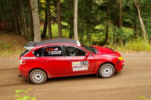 Jess Davids / Ethan Curtis Subaru Impreza on SS2, Bob Lake I.