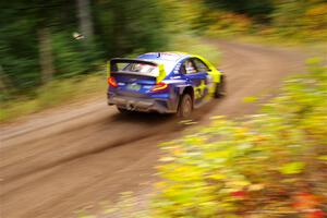 Brandon Semenuk / Keaton Williams Subaru WRX ARA24 on SS6, Bob Lake II.