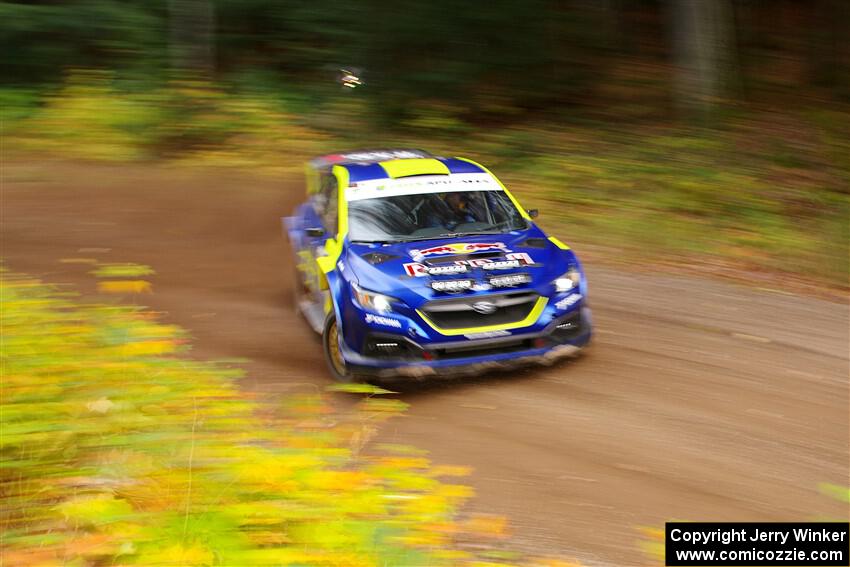 Brandon Semenuk / Keaton Williams Subaru WRX ARA24 on SS6, Bob Lake II.