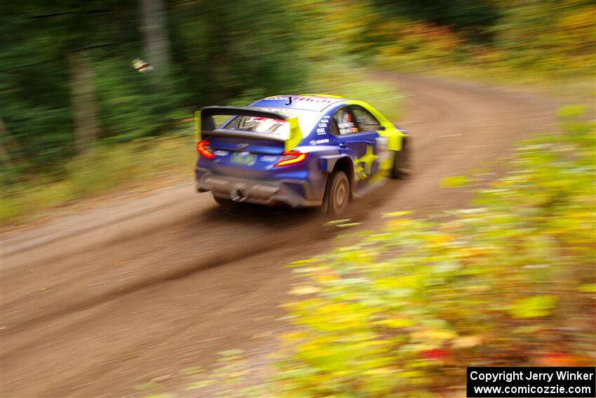 Brandon Semenuk / Keaton Williams Subaru WRX ARA24 on SS6, Bob Lake II.