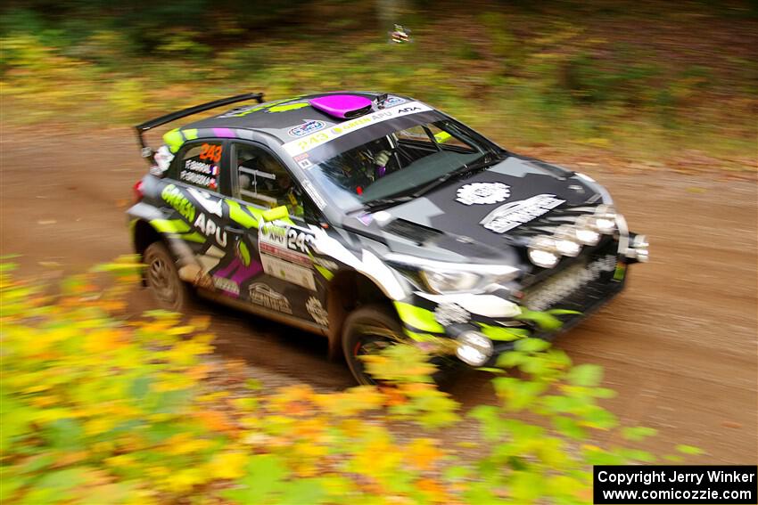 Patrick Gruszka / Florian Barral Hyundai i20 R5 on SS6, Bob Lake II.