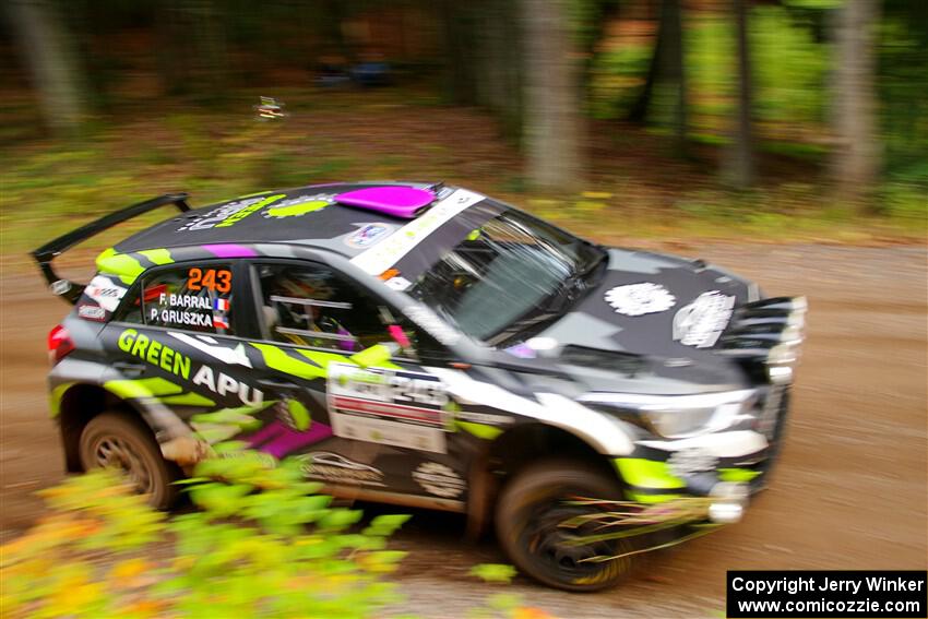 Patrick Gruszka / Florian Barral Hyundai i20 R5 on SS6, Bob Lake II.