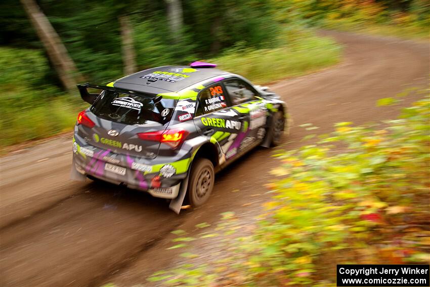 Patrick Gruszka / Florian Barral Hyundai i20 R5 on SS6, Bob Lake II.