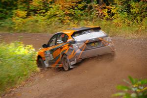 Grzegorz Bugaj / Ela Dziubanski Subaru WRX STi on SS6, Bob Lake II.