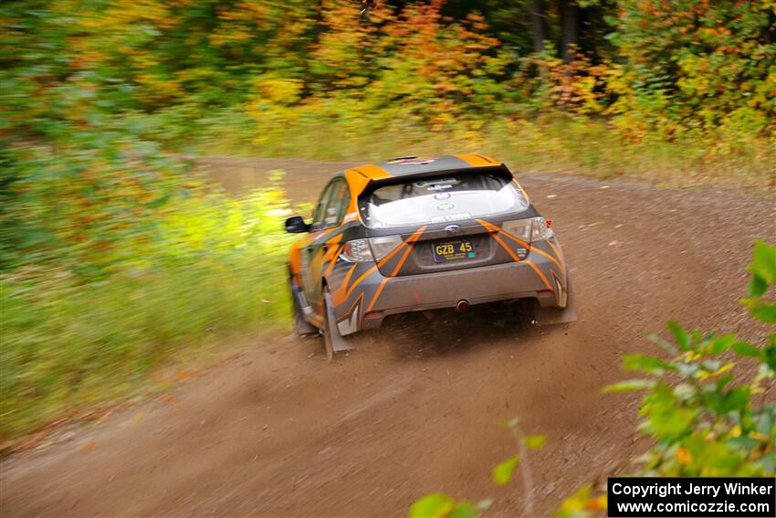 Grzegorz Bugaj / Ela Dziubanski Subaru WRX STi on SS6, Bob Lake II.