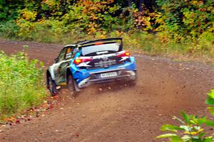 Enda McCormack / Liam McCormack Hyundai i20 R5 on SS6, Bob Lake II.