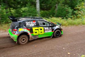 Pat Moro / Ole Holter Chevy Sonic LS on SS6, Bob Lake II.