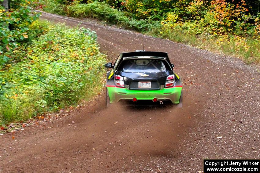 Pat Moro / Ole Holter Chevy Sonic LS on SS6, Bob Lake II.