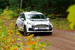 Javier Olivares / K.J. Miller Ford Fiesta Rally3 on SS6, Bob Lake II.