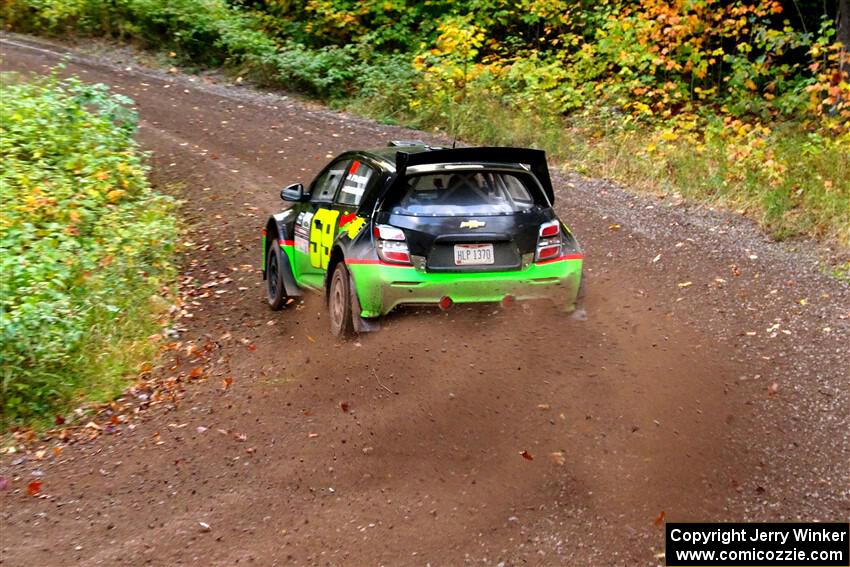 Pat Moro / Ole Holter Chevy Sonic LS on SS6, Bob Lake II.