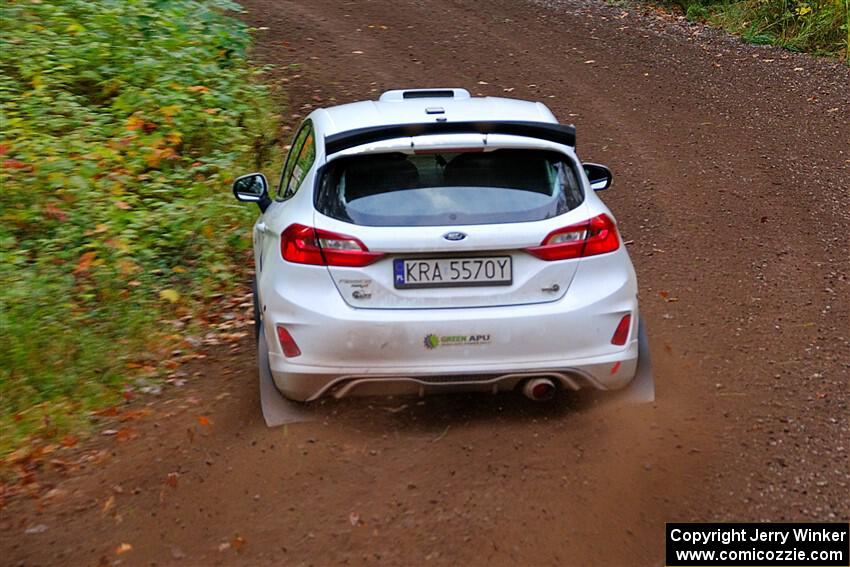 Javier Olivares / K.J. Miller Ford Fiesta Rally3 on SS6, Bob Lake II.