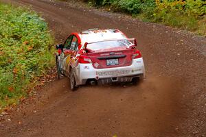 Matt Dickinson / Chris Kremer Subaru WRX STi on SS6, Bob Lake II.