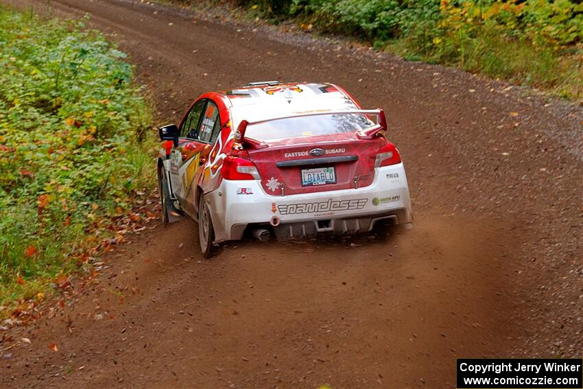 Matt Dickinson / Chris Kremer Subaru WRX STi on SS6, Bob Lake II.