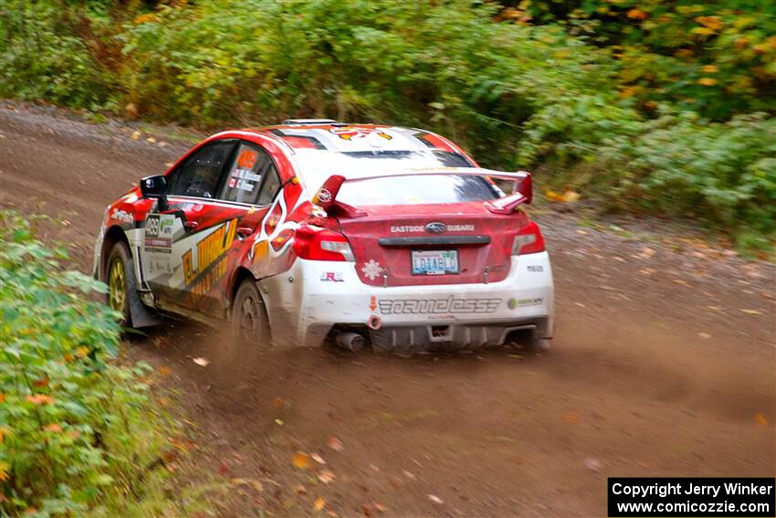 Matt Dickinson / Chris Kremer Subaru WRX STi on SS6, Bob Lake II.