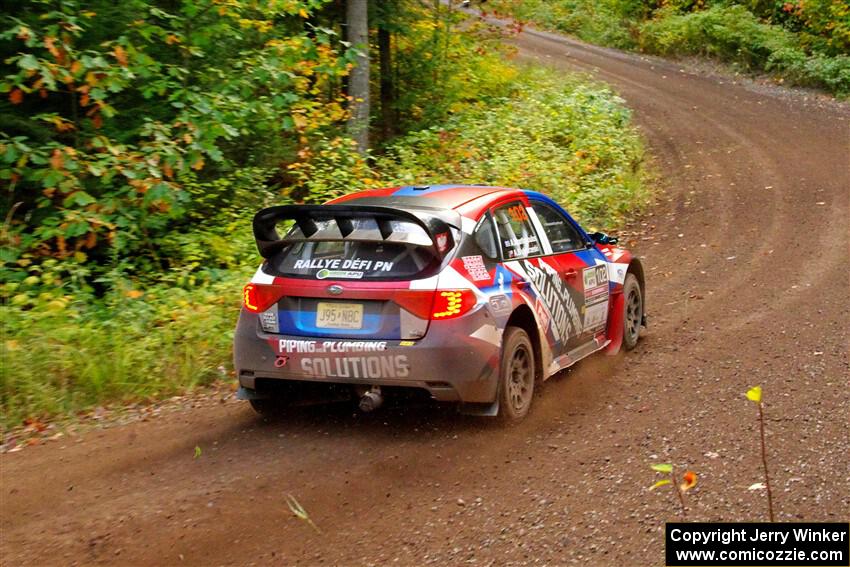 Arek Bialobrzeski / Aris Mantopoulos Subaru WRX STi on SS6, Bob Lake II.