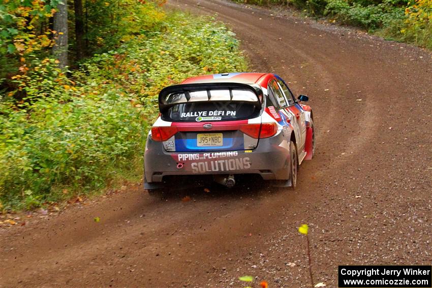 Arek Bialobrzeski / Aris Mantopoulos Subaru WRX STi on SS6, Bob Lake II.