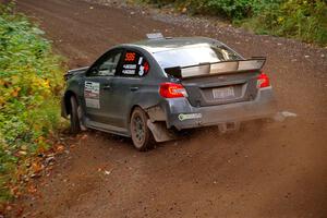 Zach Jacques / Ron Jacques Subaru WRX STi on SS6, Bob Lake II.